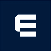 Logotipo de Solar Plus Garden con una "E" estilizada sobre un fondo azul oscuro.