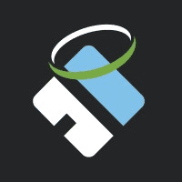 Logotipo de Solar Plus Garden con un diseño estilizado de sol y hoja para soluciones solares ecológicas.