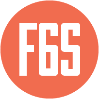 Logotipo de Solar Plus Garden con las iniciales FGS sobre un fondo naranja.