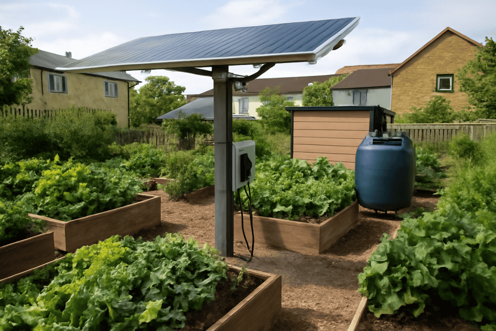 How Solar Charging Stations Power Sustainable EV Charging for Communities - Solar Plus Garden